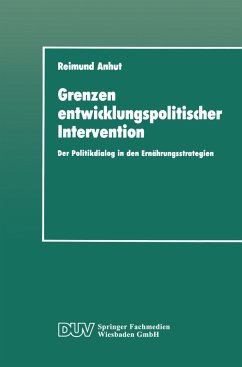 Grenzen entwicklungspolitischer Intervention - Anhut, Reimund