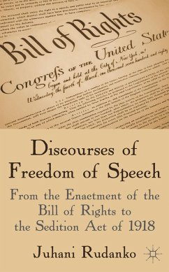 Discourses of Freedom of Speech - Rudanko, Juhani