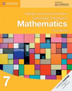 Cambridge Checkpoint Mathematics Coursebook 7 - Byrd, Greg; Byrd, Lynn; Pearce, Chris