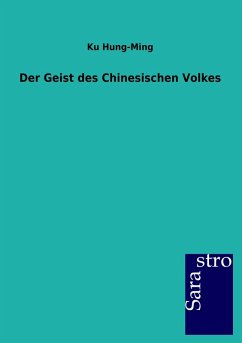 Cover Der Geist des Chinesischen Volkes