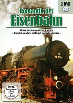 Romantik der Eisenbahn: Dampflokomotiven & Güterschwertransporte - 2 Disc DVD - Romantik Der Eisenbahn