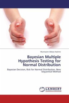 Bayesian Multiple Hypothesis Testing for Normal Distribution