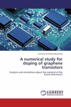 A numerical study for doping of graphene transistors