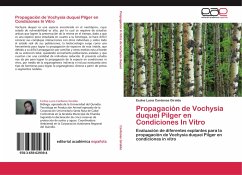 Propagación de Vochysia duquei Pilger en Condiciones In Vitro