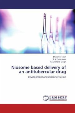Niosome based delivery of an antitubercular drug