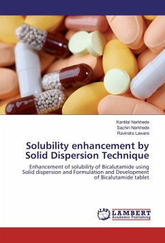 Solubility enhancement by Solid Dispersion Technique - Narkhede, Kantilal;Narkhede, Sachin;Laware, Ravindra