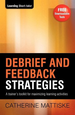 Debrief and Feedback Strategies - Mattiske, Catherine