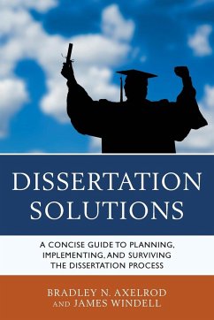 Dissertation Solutions - Axelrod, Bradley; Windell, James