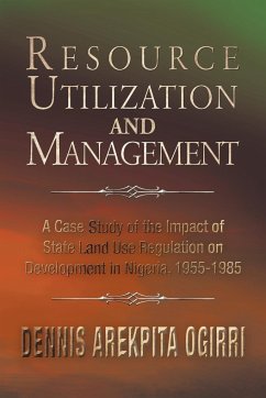 Resource Utilization and Management - Ogirri Ph. D., Dennis Arekpita