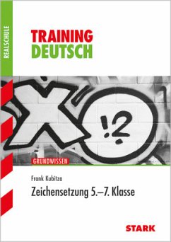 Cover STARK Training Realschule - Deutsch Zeichensetzung 5.-7. Klasse