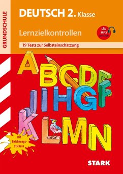 Deutsch 2. Klasse Lernzielkontrolle Training Grundschule - Egner, Heike