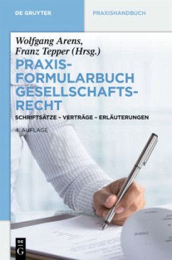 Praxisformularbuch Gesellschaftsrecht