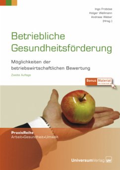 Betriebliche Gesundheitsförderung, m. 1 CD-ROM - Froböse, Ingo;Wellmann, Holger