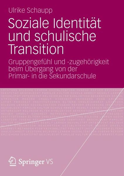 Soziale Identität und schulische Transition Soziale Identität und schulische Transition