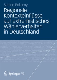 Regionale Kontexteinflüsse auf extremistisches Wählerverhalten in Deutschland - Pokorny, Sabine