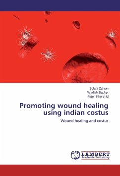 Promoting wound healing using indian costus