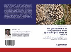 The generic status of cowpea weevil from agroecological zones of Ghana - Amoah, Barbara Amoh