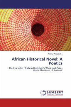 Cover African Historical Novel: A Poetics