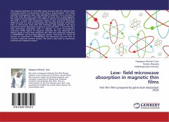 Low- field microwave absorption in magnetic thin films