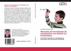 Atención personalizada de estudiantes con talento en matemática