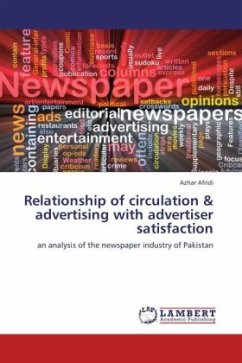 Relationship of circulation & advertising with advertiser satisfaction - Afridi, Azhar