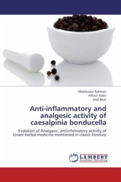 Anti-inflammatory and analgesic activity of caesalpinia bonducella