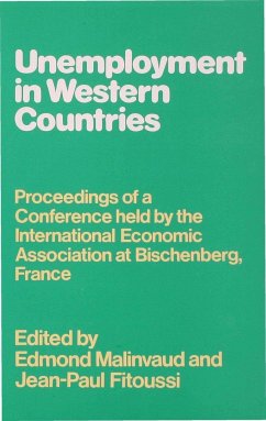 Unemployment in Western Countries - Malinvaud, Edmond / Fitoussi, Jean-Paul