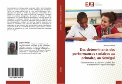 Des déterminants des performances scolaires au primaire, au Sénégal - Kalamo, Augustin