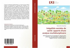 Cover Inégalités sociales de santé: apports d'une analyse multidisciplinaire