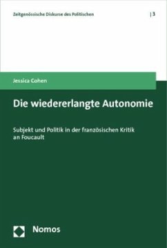 Die wiedererlangte Autonomie - Cohen, Jessica