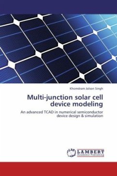 Multi-junction solar cell device modeling