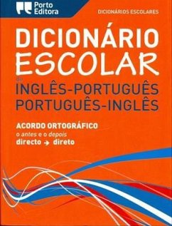 English-Portuguese & Portuguese-English School Dictionary - Escolares