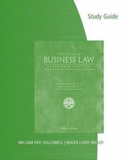 Study Guide for Miller/Cross' Business Law, Alternate Edition, 12th - Miller, Roger Leroy; Cross, Frank B.