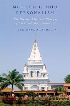 Modern Hindu Personalism - Sardella, Ferdinando