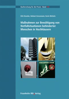 Maßnahmen zur Bewältigung von Notfallsituationen behinderter Menschen in Hochhäusern. - Boenke, Dirk;Grossmann, Helmut;Michels, Karin