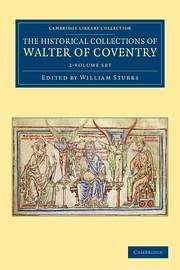 Cover The Historical Collections of Walter of Coventry 2 Volume Set
