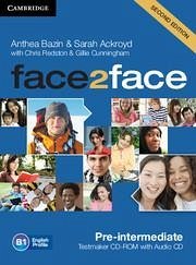 Face2face Pre-Intermediate Testmaker CD-ROM and Audio CD - Bazin, Anthea; Ackroyd, Sarah