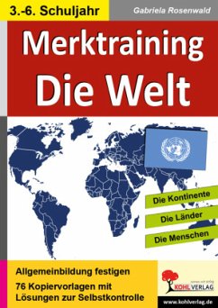 Merktraining Die Welt - Rosenwald, Gabriela