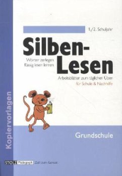 1./2. Schuljahr / Silben-Lesen - Pfeiffer, Karin