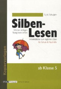 5./6. Schuljahr / Silben-Lesen - Pfeiffer, Karin