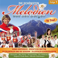 Cover Die Schönsten Melodien Aus Den Bergen F.1