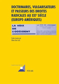 Cover Doctrinaires, vulgarisateurs et passeurs des droites radicales au XX e siècle- (Europe-Amériques)