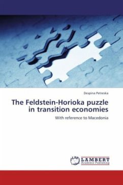 The Feldstein-Horioka puzzle in transition economies - Petreska, Despina