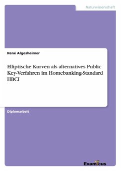 Elliptische Kurven als alternatives Public Key-Verfahren im Homebanking-Standard HBCI - Algesheimer, René