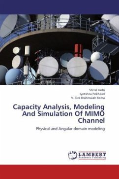 Capacity Analysis, Modeling And Simulation Of MIMO Channel