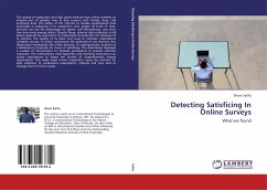 Detecting Satisficing In Online Surveys - Salifu, Shani