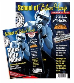 School of Blues Harp, Songbook m. DVD - Arison, Malcolm