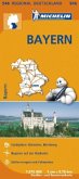 Michelin Karte Bayern; Allemagne Sud-Est, Bavière Michelin Karte Bayern; Allemagne Sud-Est, Bavière