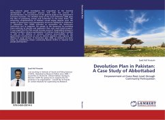 Devolution Plan in Pakistan: A Case Study of Abbottabad