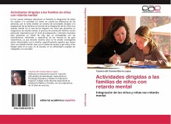 Actividades dirigidas a las familias de niños con retardo mental